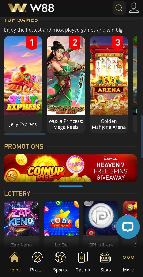 W88 Lite screenshot 3